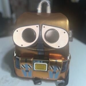 Loungefly Disney Pixar WALL-E Metallic Figural Mini Backpack